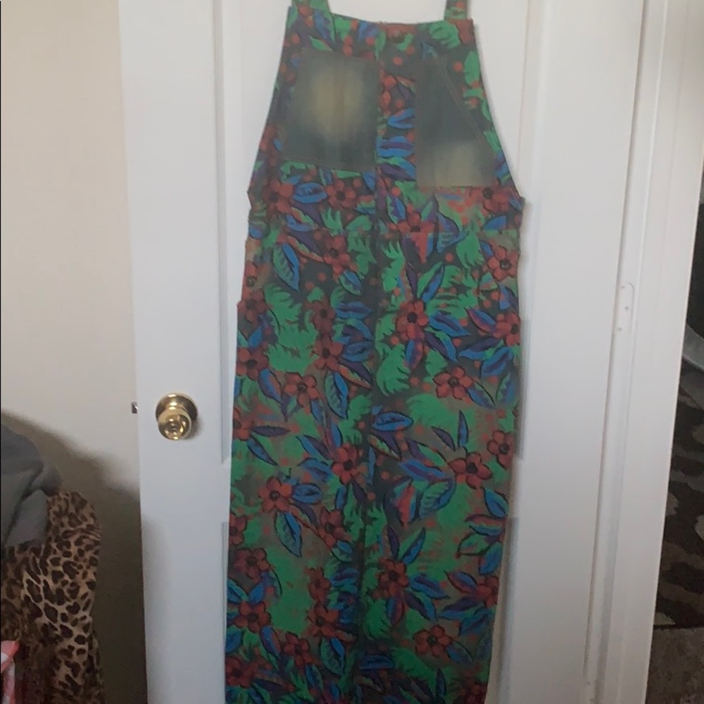 Overall hand painted